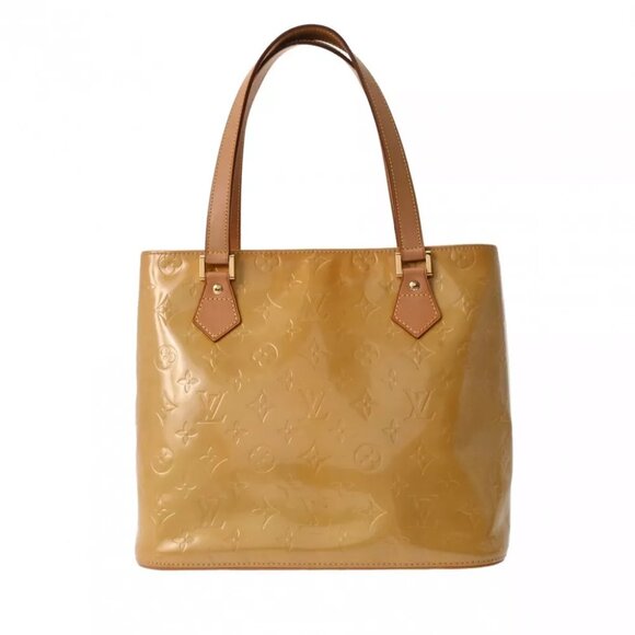 LOUIS VUITTON MonogramMonogram Vernis beige M91004 hand bag - Picture 1 of 12